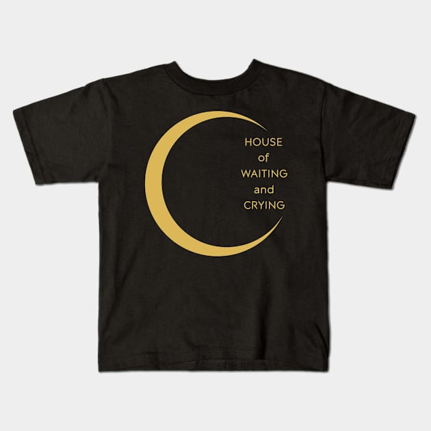 house of waiting and crying Kids T-Shirt by pogginc